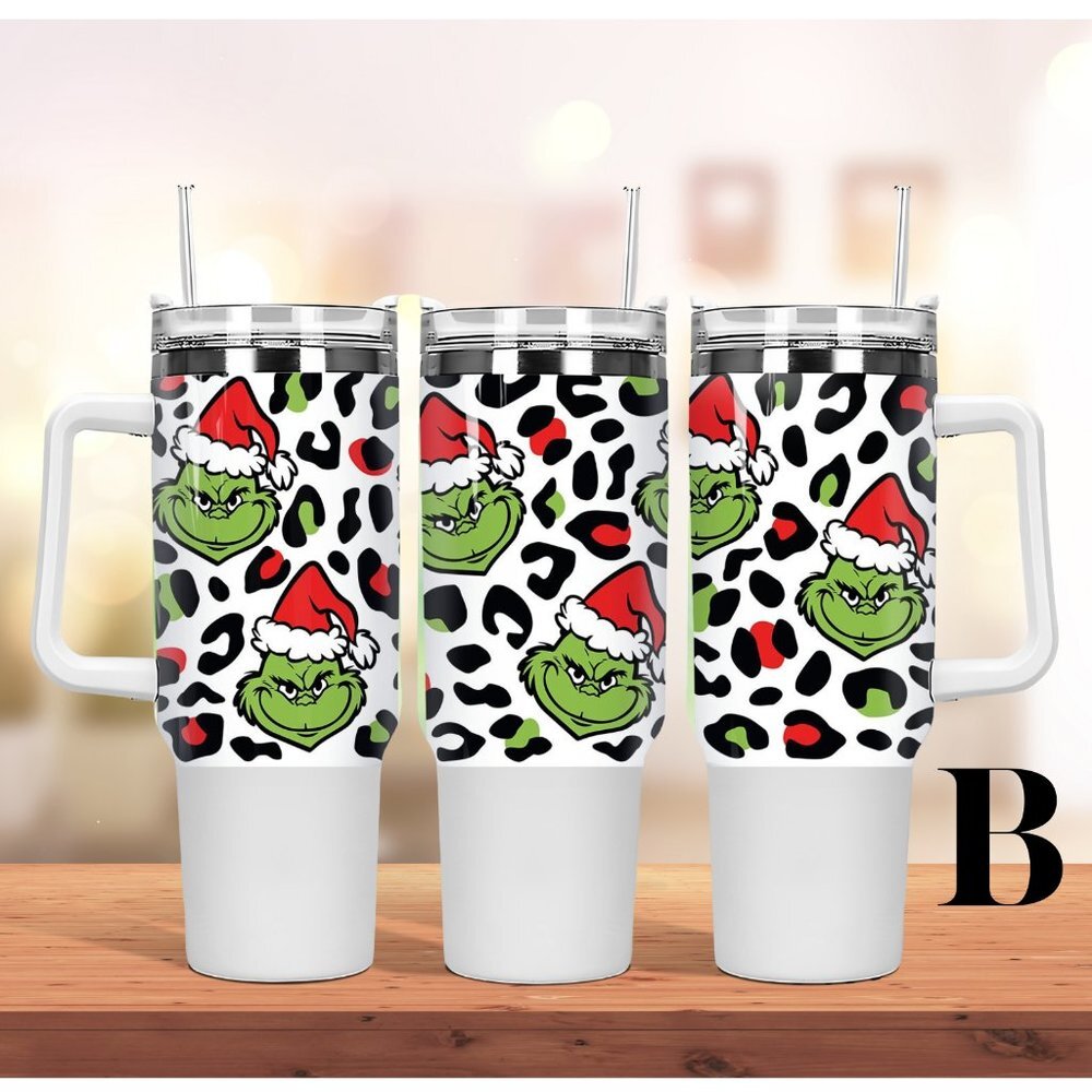 Merry Christmas The Grinch Disney 40oz Tumbler Brand new 40 oz double wall